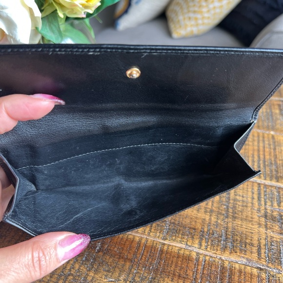 SOLD ❌ Gucci Vintage Bamboo Long Wallet - Picture 5 of 9